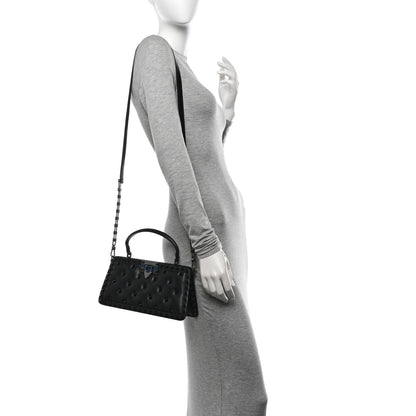 Valentino Garavani Rockstud Spike Shoulder Bag Black 2 of 10