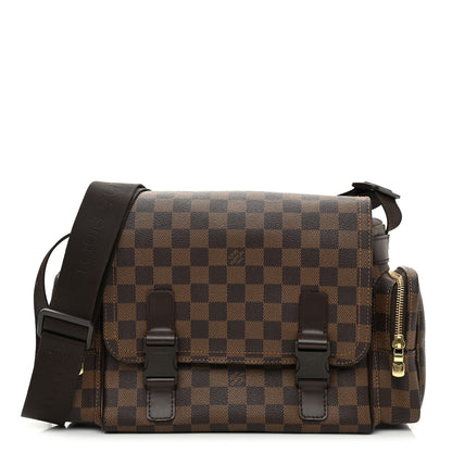Louis Vuitton Damier Ebene Reporter Melville 1 of 8