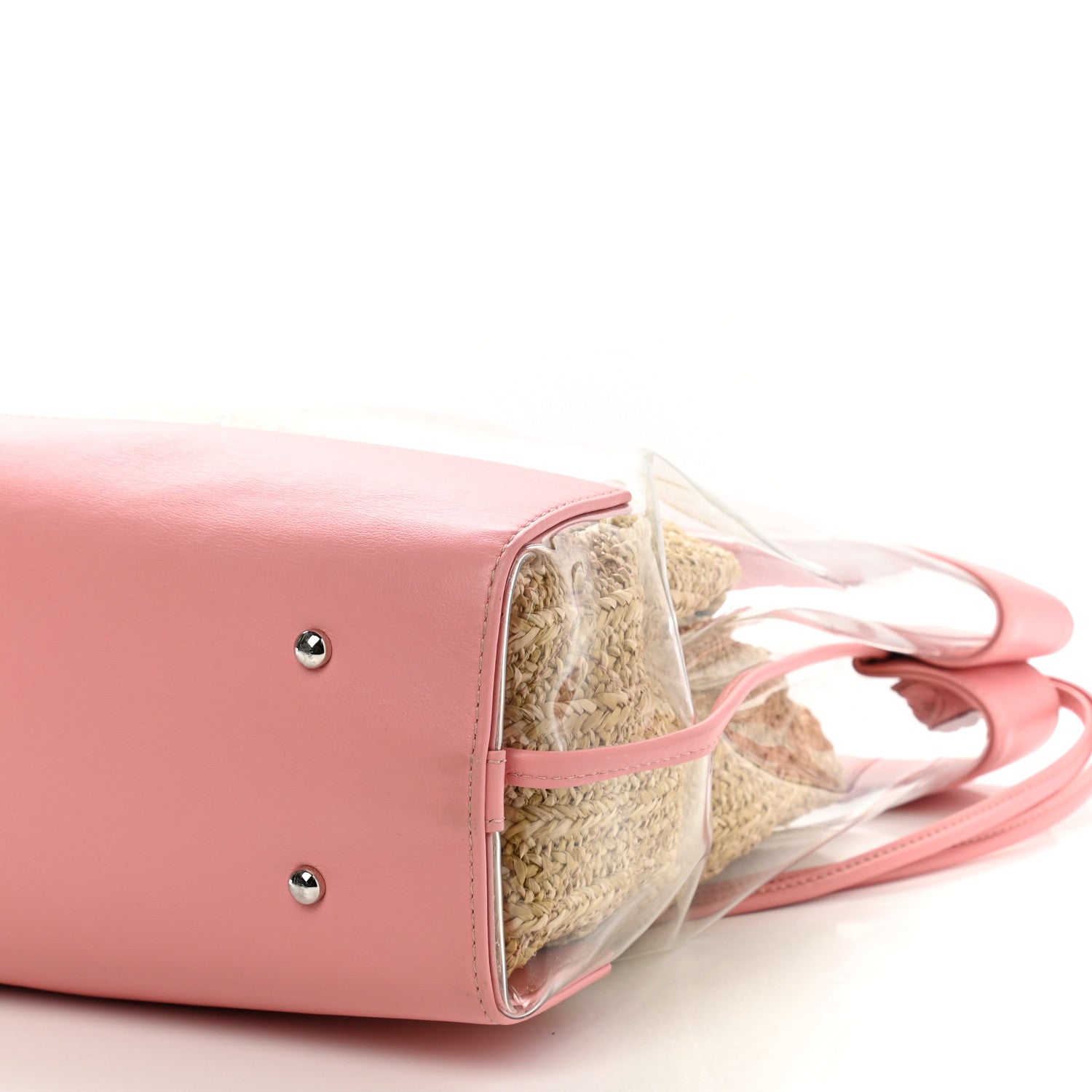 Chanel Calfskin PVC Chanel 31 Bag Pink 10 of 11