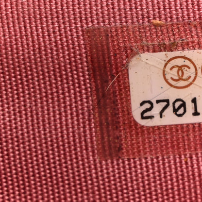 Chanel Calfskin Quilted Zip Around Bifold Wallet Pink 9 of 15