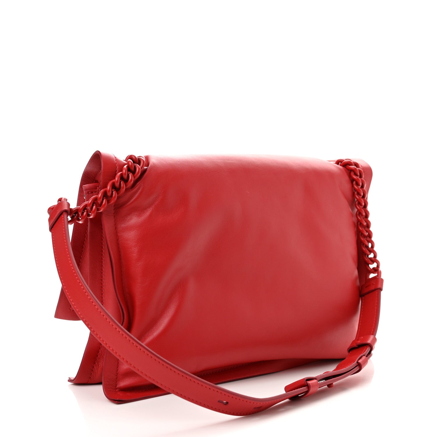 Salvatore Ferragamo Calfskin Small Viva Bow Shoulder Bag Red 3 of 12