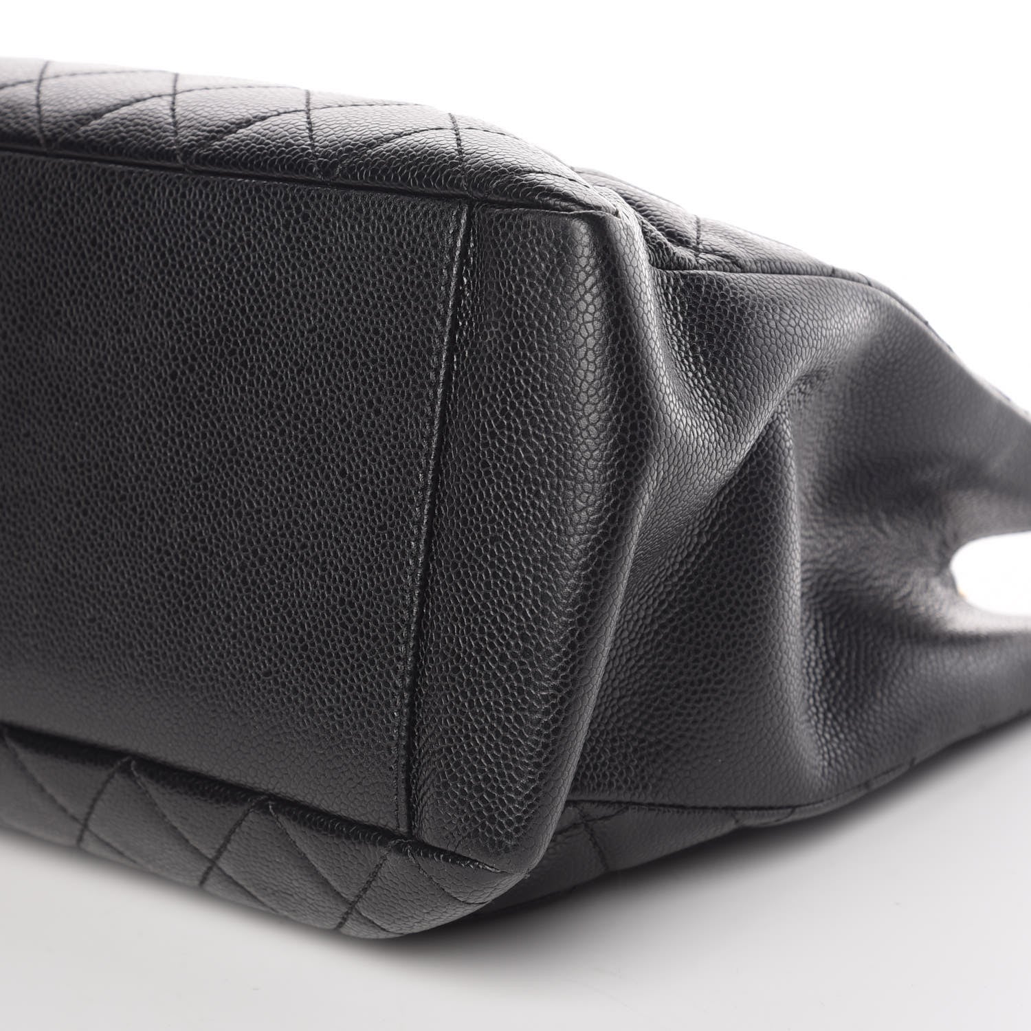 Chanel Caviar Quilted Grand Shopping Tote GST Black 9 of 13