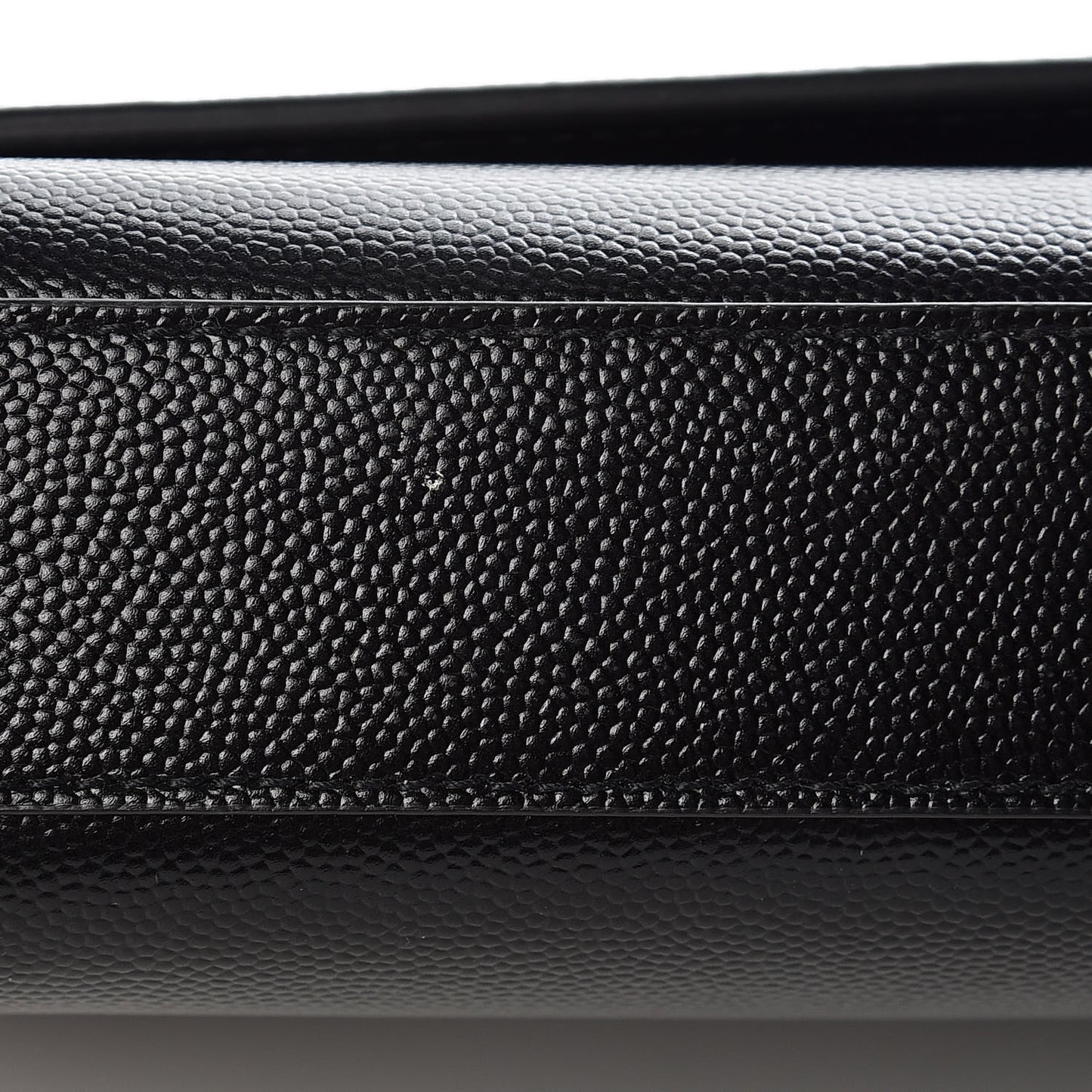Grain De Poudre Medium Classic Monogram Kate Satchel Black