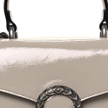 Gucci Crinkled Patent Small Dionysus Top Handle Bag Sphinx 8 of 10