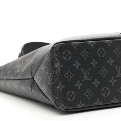 Louis Vuitton Monogram Eclipse Saumur Tote Black 8 of 9
