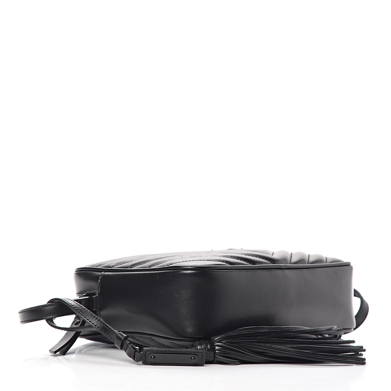 Saint Laurent Calfskin Matelasse Monogram Lou Camera Bag Black 4 of 11