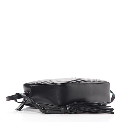 Saint Laurent Calfskin Matelasse Monogram Lou Camera Bag Black 4 of 11