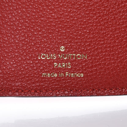 Louis Vuitton Empreinte Compact Curieuse Wallet Cherry 6 of 8