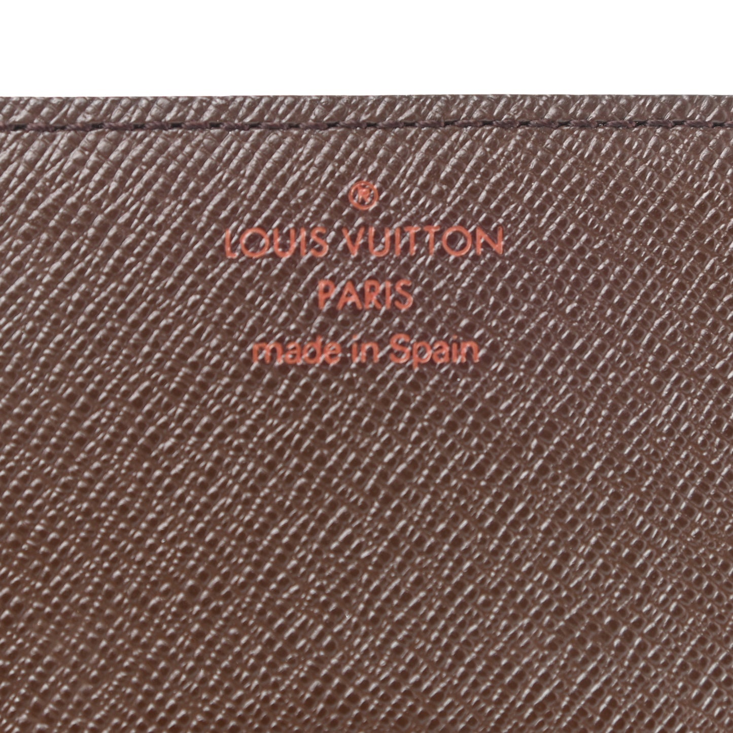 Damier Ebene Business Card Holder