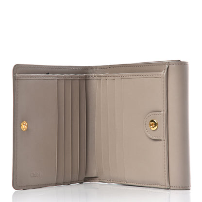 Chloe Shiny Calfskin Square Wallet Motty Grey 5 of 8