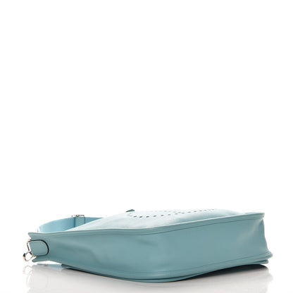 Hermes Epsom Evelyne III PM Bleu Atoll 4 of 10