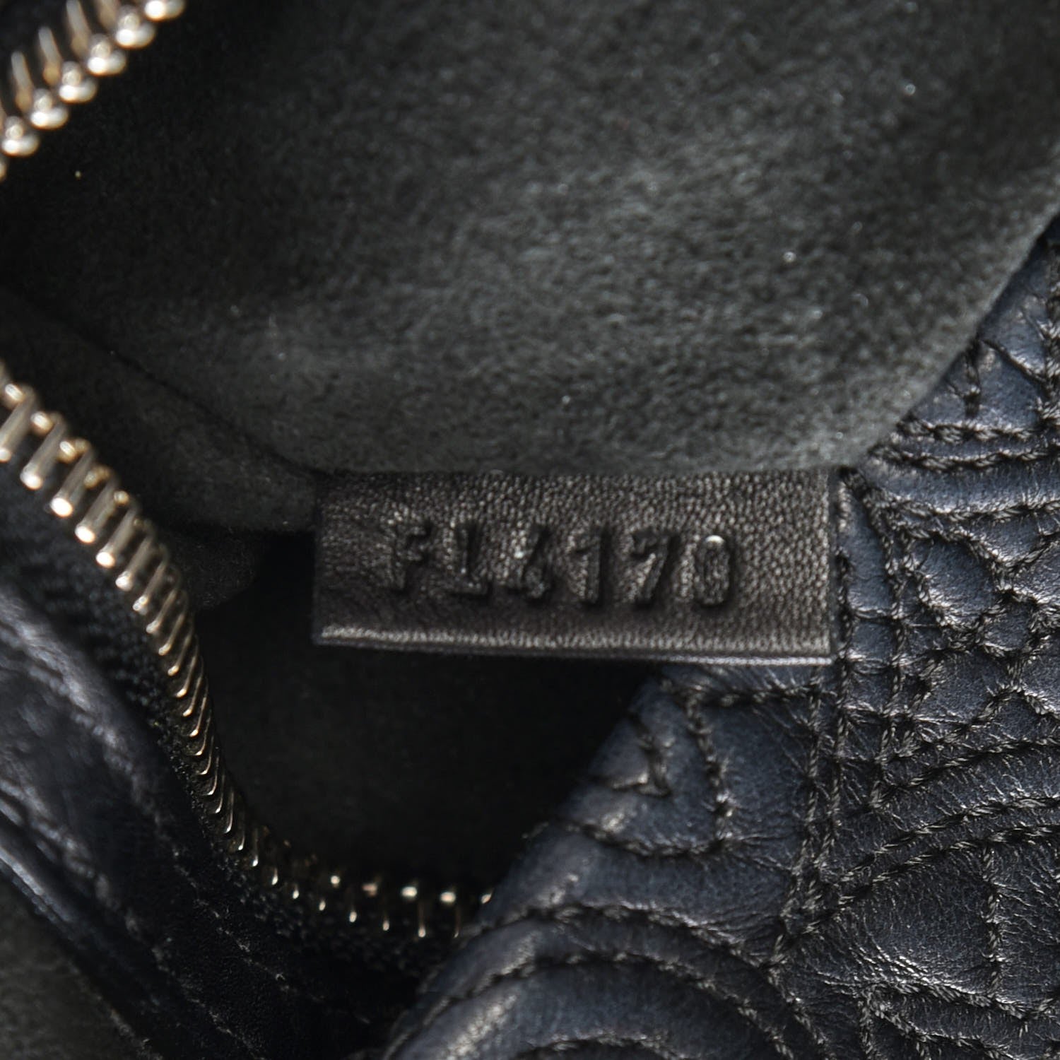 Louis Vuitton Monogram Lambskin Antheia Hobo PM Black 7 of 7