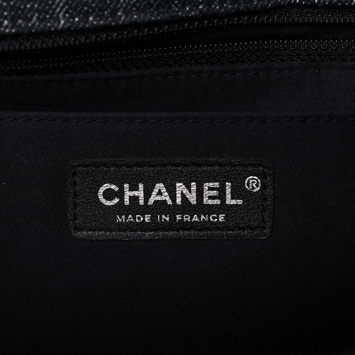 Denim Tweed Patchwork Jumbo Single Flap Multicolor
