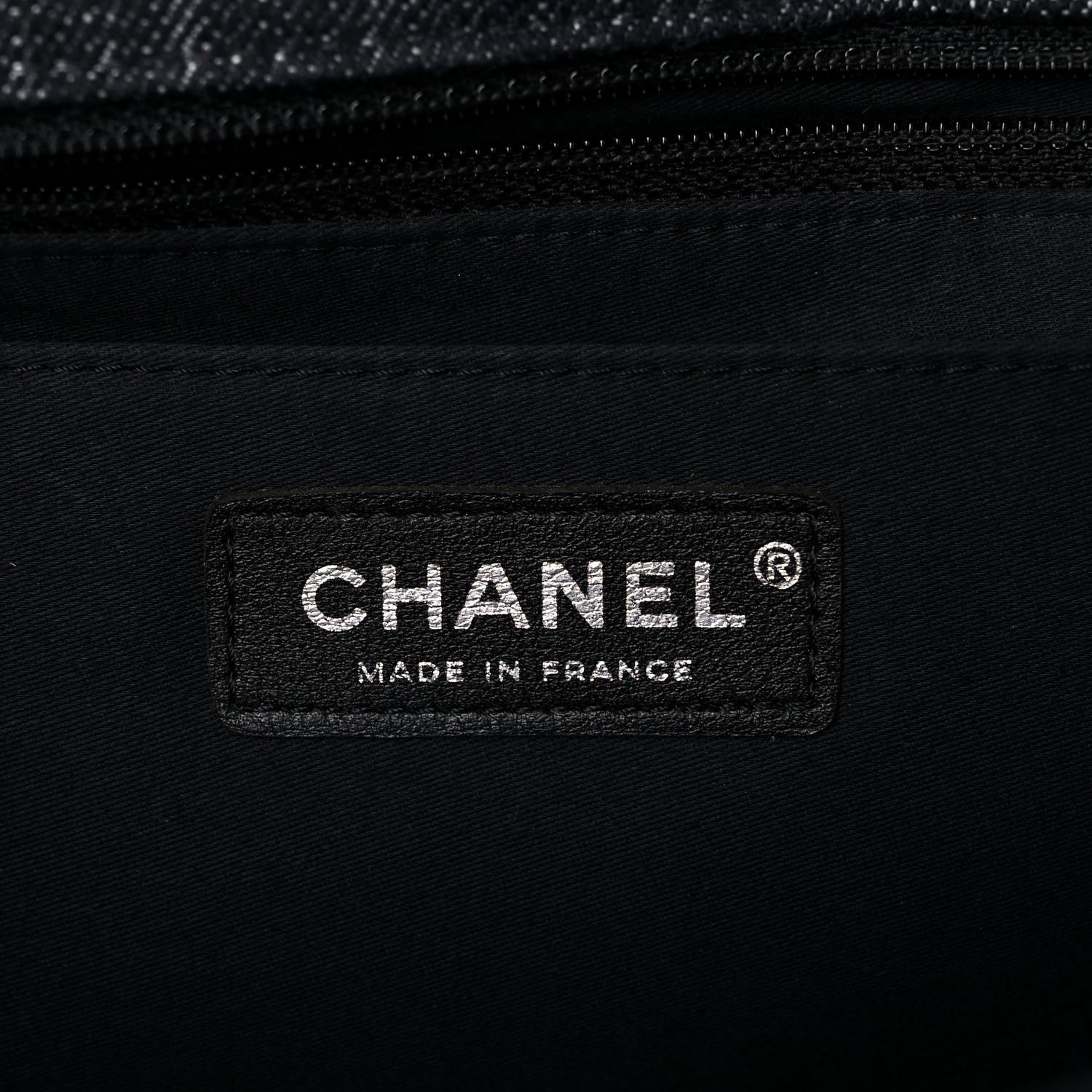 Chanel Denim Tweed Patchwork Jumbo Single Flap Multicolor 10 of 11