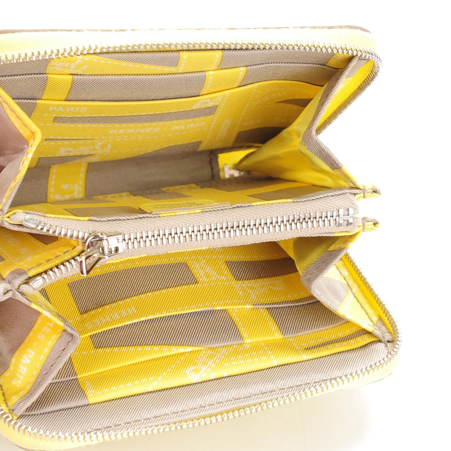 Epsom Silk'In Compact Wallet Soufre