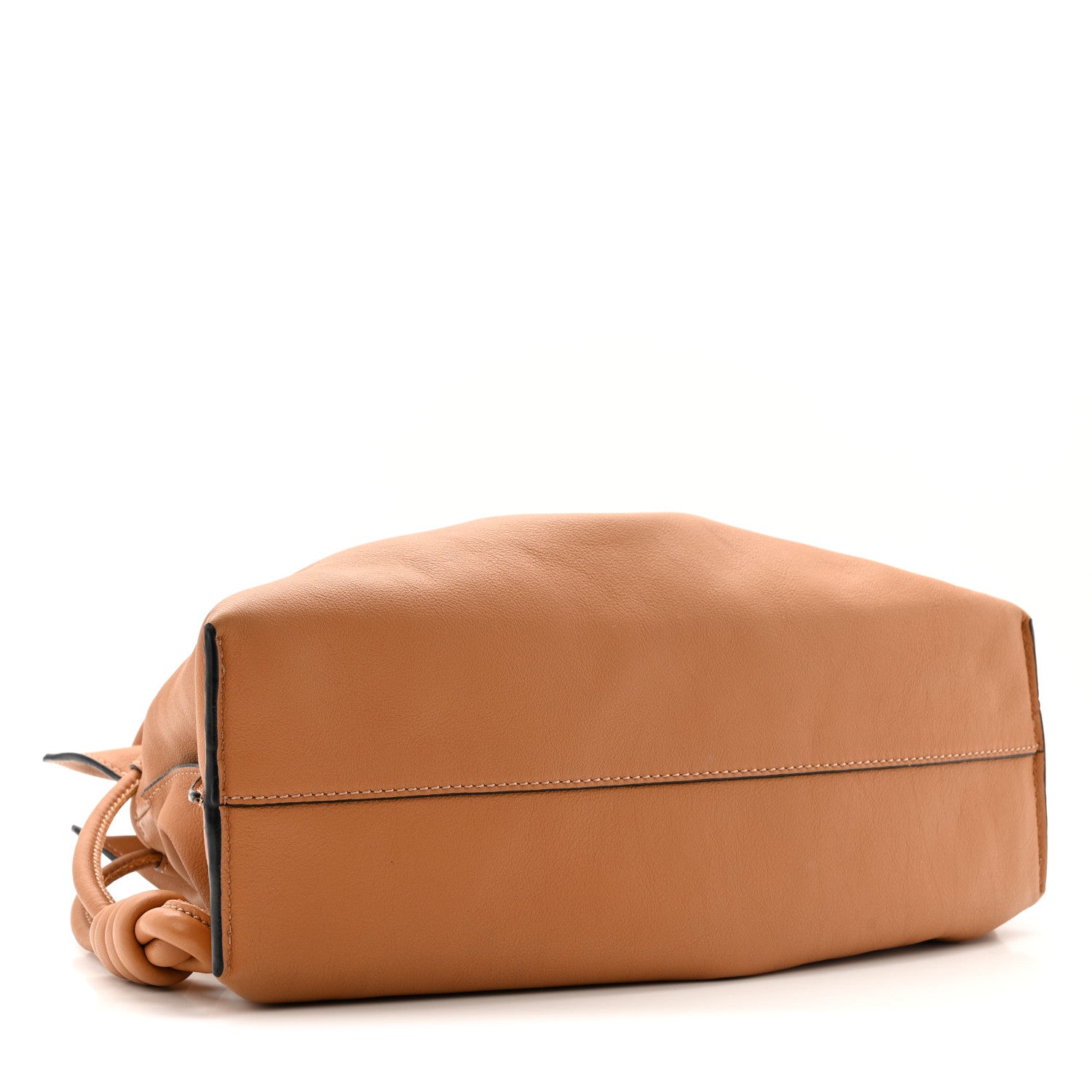 Loewe Calfskin Mini Flamenco Knot Clutch Warm Desert 4 of 11