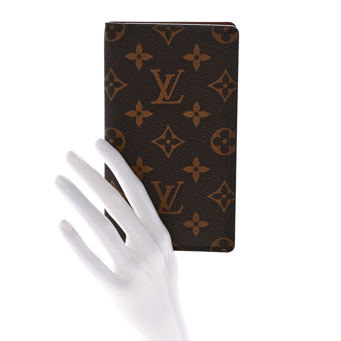 Monogram Checkbook Holder Case Wallet