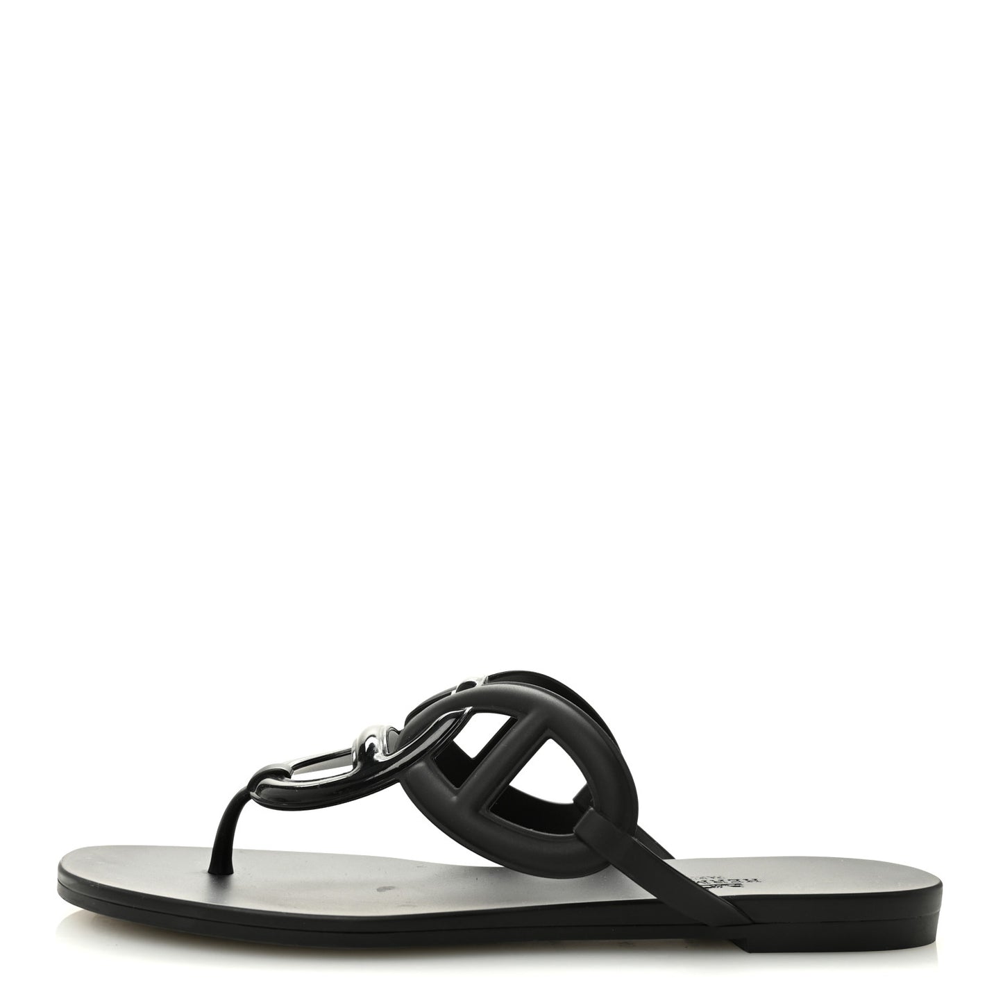 Rubber Womens Egerie Sandals 40 Black