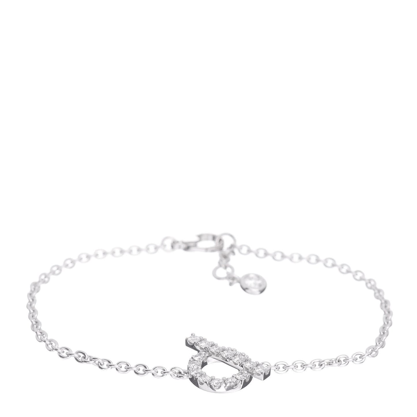 18K White Gold Diamond Finesse Bracelet SH