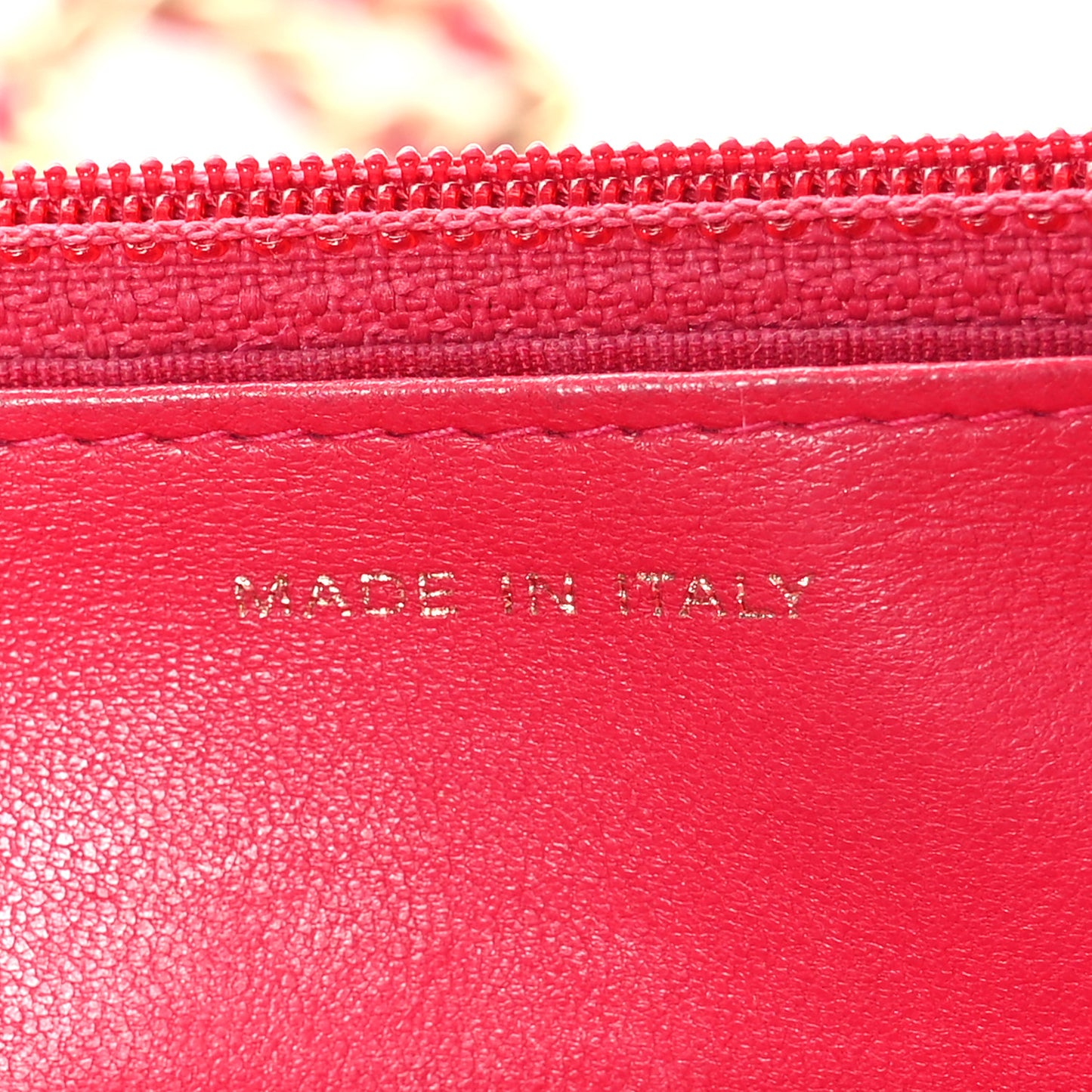 Lambskin Quilted Boy Wallet On Chain WOC Dark Fuchsia