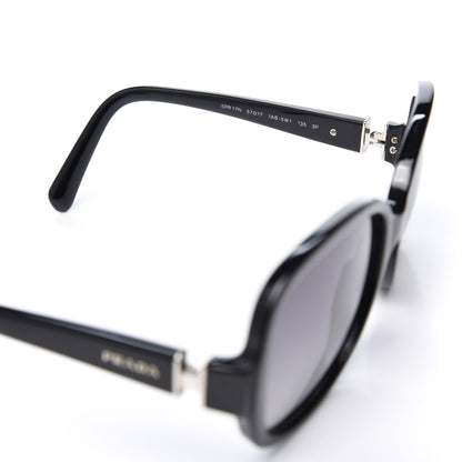 Prada Acetate Sunglasses SPR 17N Black 6 of 8