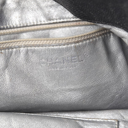 Chanel Glazed Caviar East West Modern Chain Tote Black 5 of 13