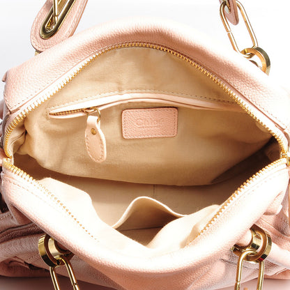 Chloe Calfskin Medium Paraty Anemone Pink 9 of 10
