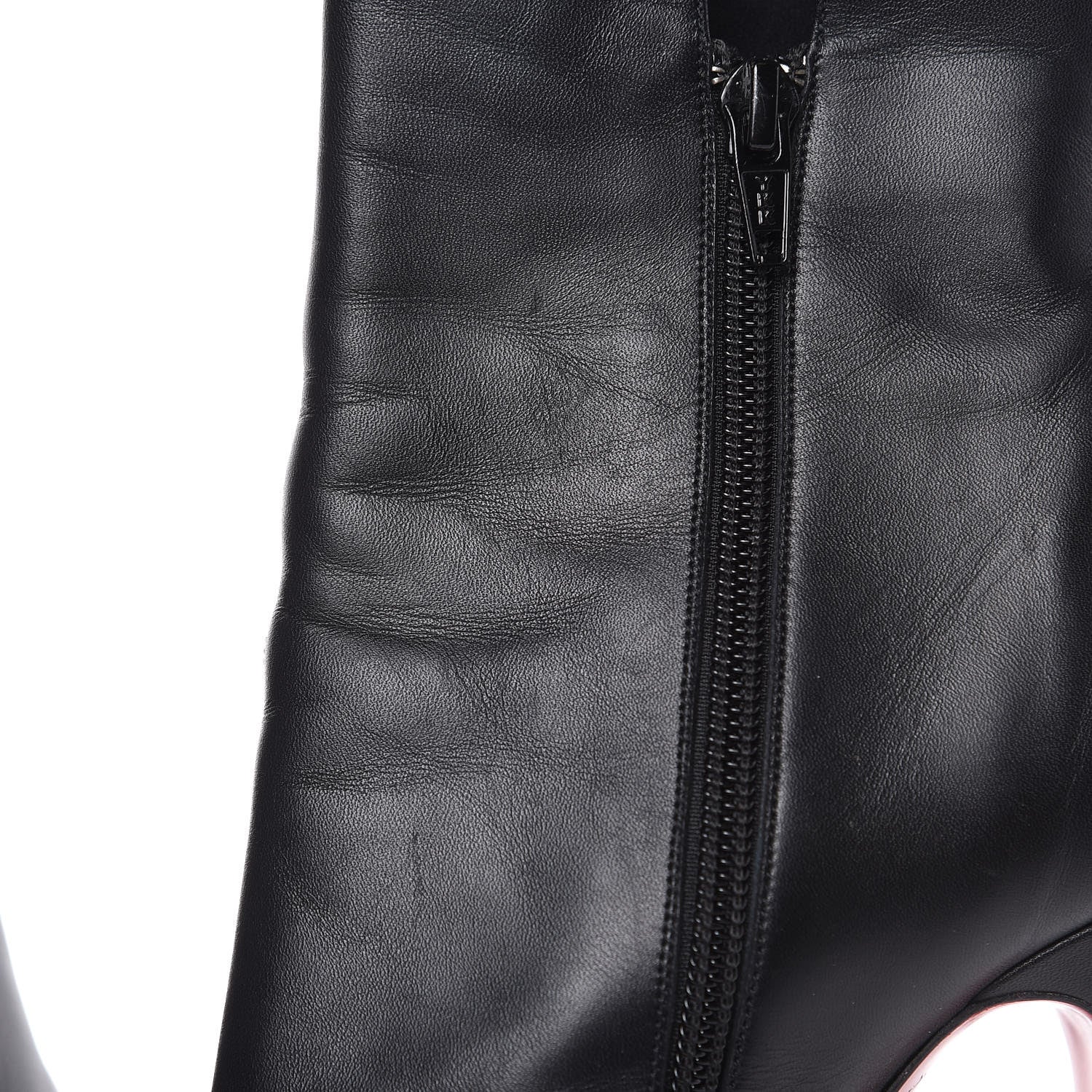Christian Louboutin Calfskin Daf Booty 160 Ankle Boots 40 Black 9 of 13