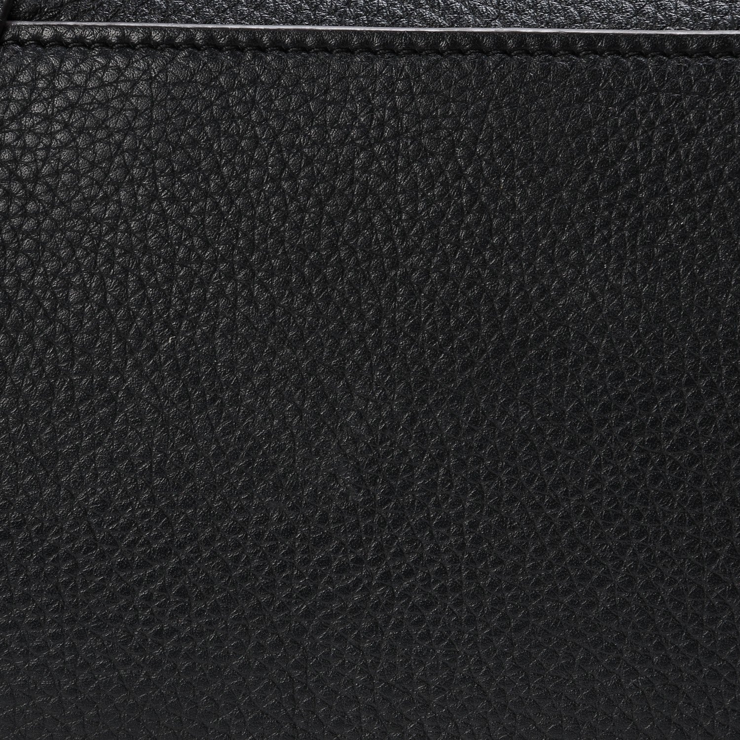 Celine Drummed Calfskin Micro Luggage Black 10 of 10