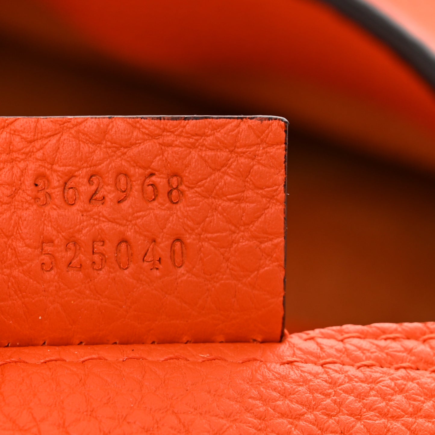 Soft Grained Calfskin Large Jackie Hobo Orange