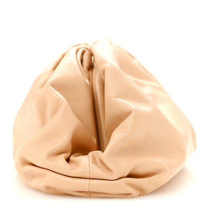 Bottega Veneta Smooth Butter Calf The Pouch Oversized Clutch Almond 10 of 10