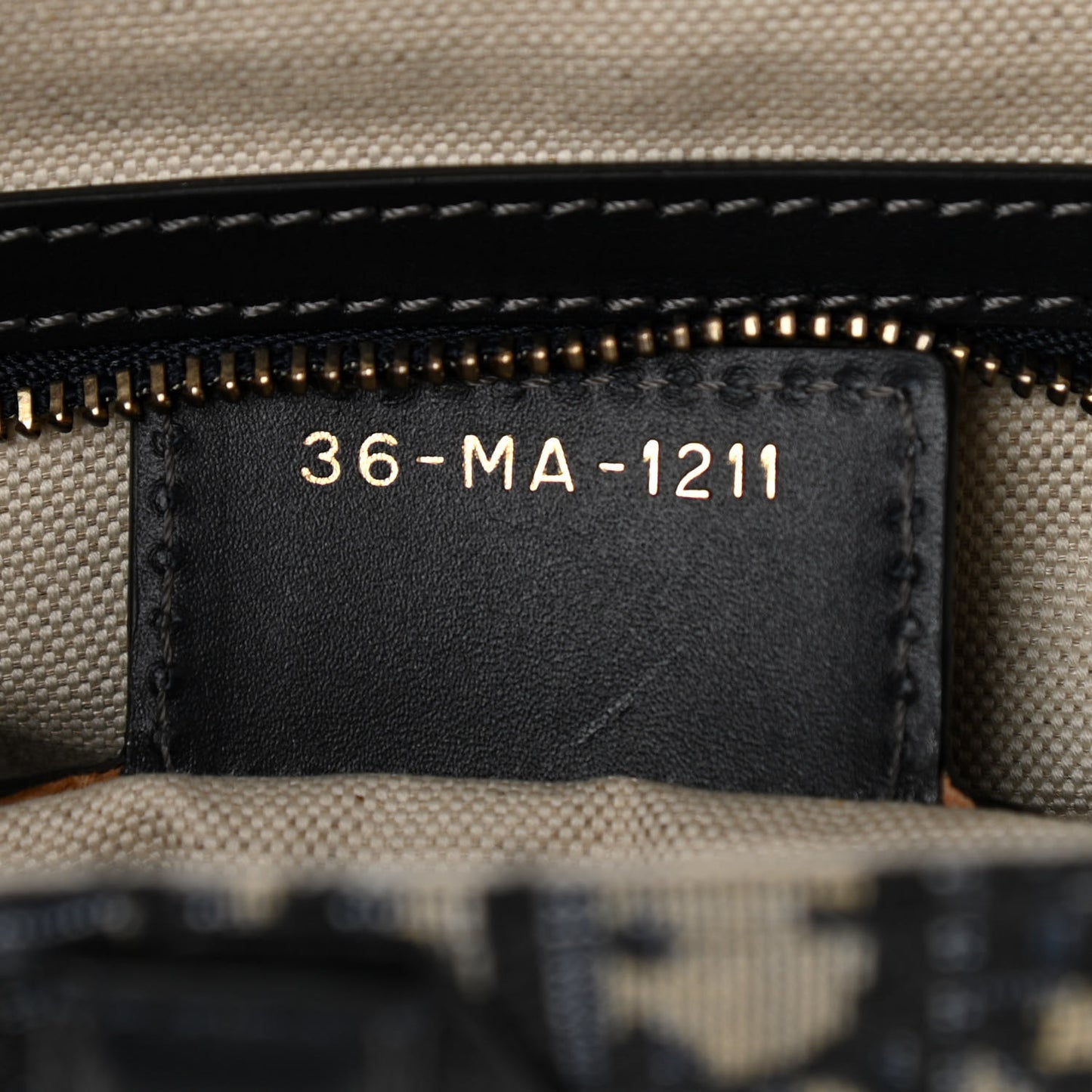 Oblique Saddle Bag Blue