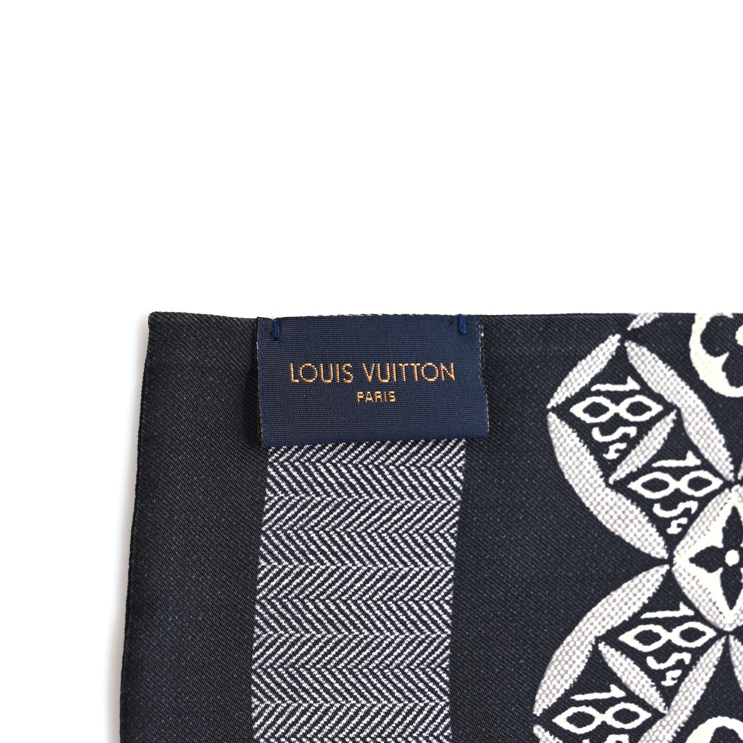 Louis Vuitton Silk Since 1854 Bandeau Gris 3 of 4