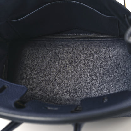 Hermes Togo Birkin 25 Bleu Nuit 5 of 13