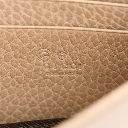 Gucci Dollar Calfskin Interlocking G Chain Wallet Camelia 6 of 9