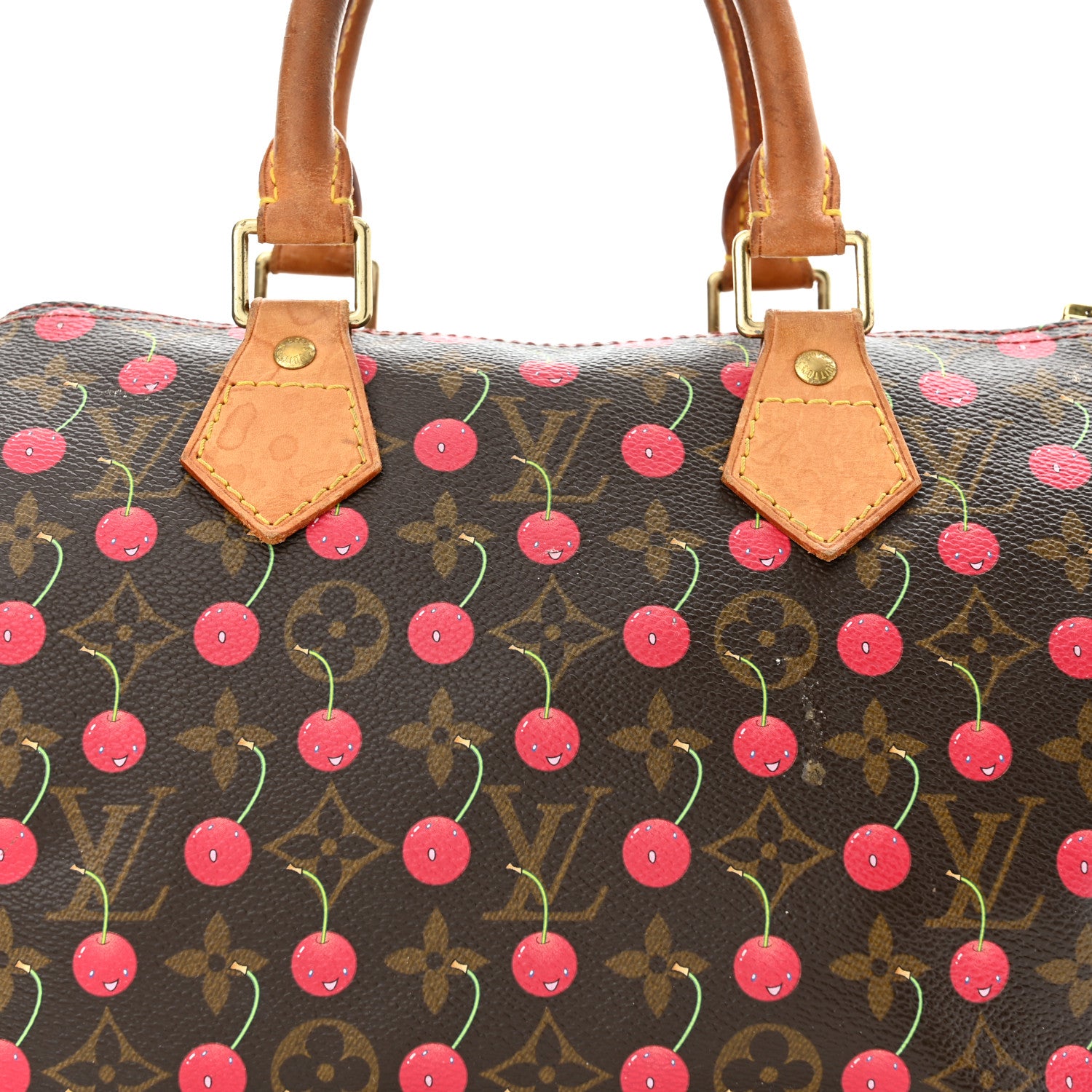 Louis Vuitton Monogram Cerises Speedy 25 8 of 12