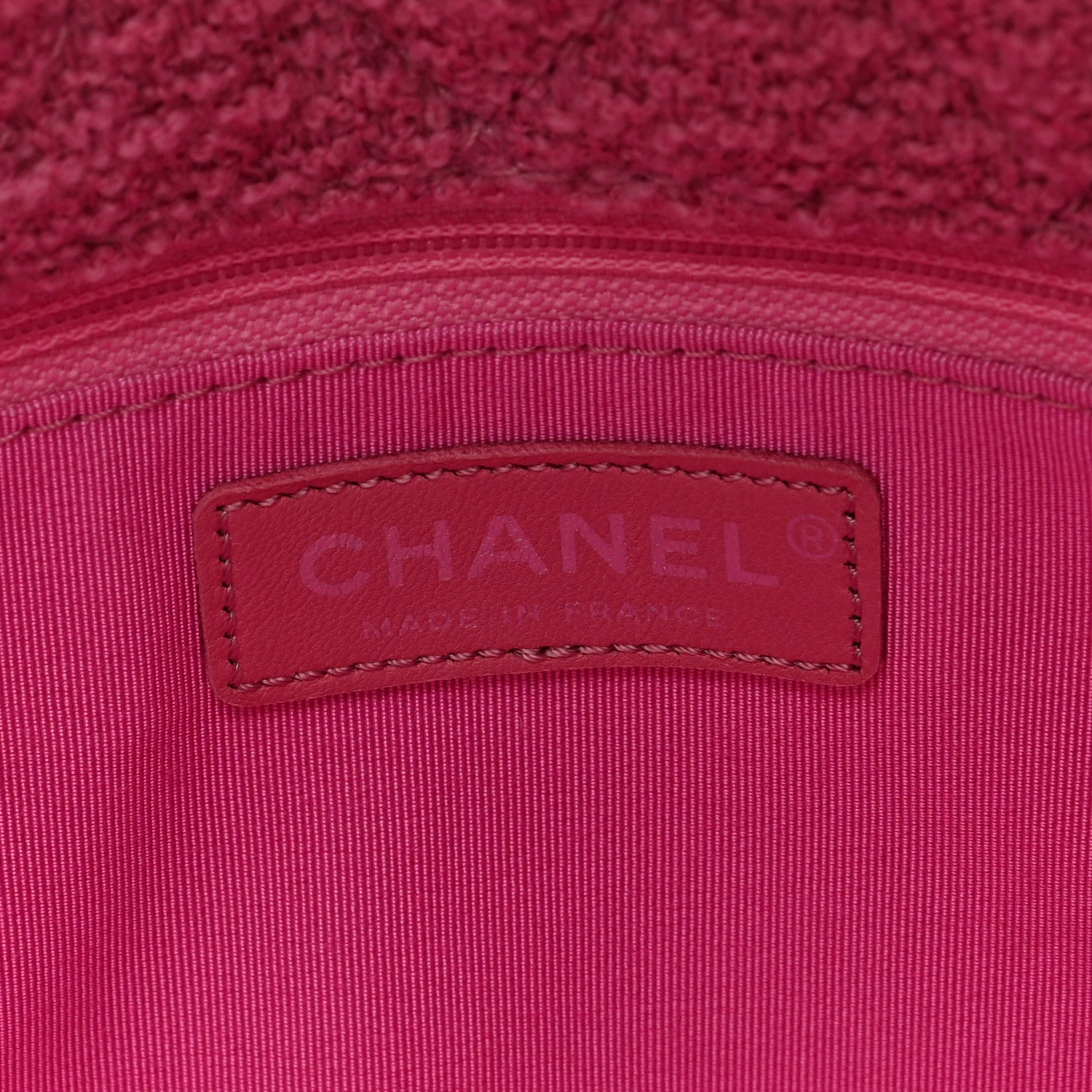 Chanel Easy Tweed Jumbo Reissue Messenger Flap Pink Black 6 of 10