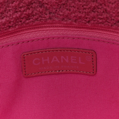 Chanel Easy Tweed Jumbo Reissue Messenger Flap Pink Black 6 of 10