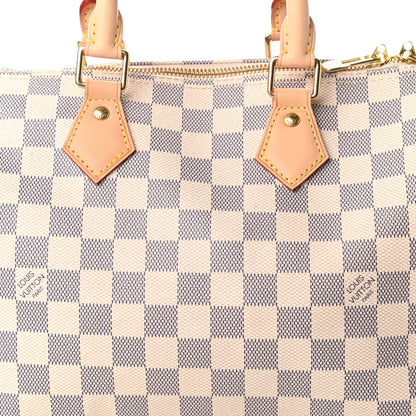 Louis Vuitton Damier Azur Speedy Bandouliere 25 10 of 10