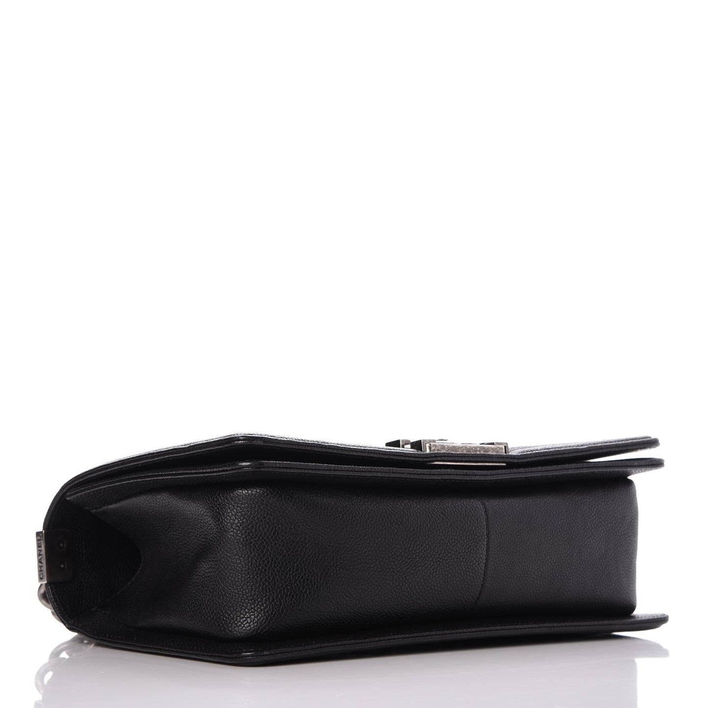 Caviar Quilted Medium Boy Flap Black