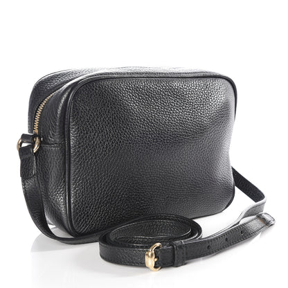 Gucci Pebbled Calfskin Small Soho Disco Bag Black 2 of 10