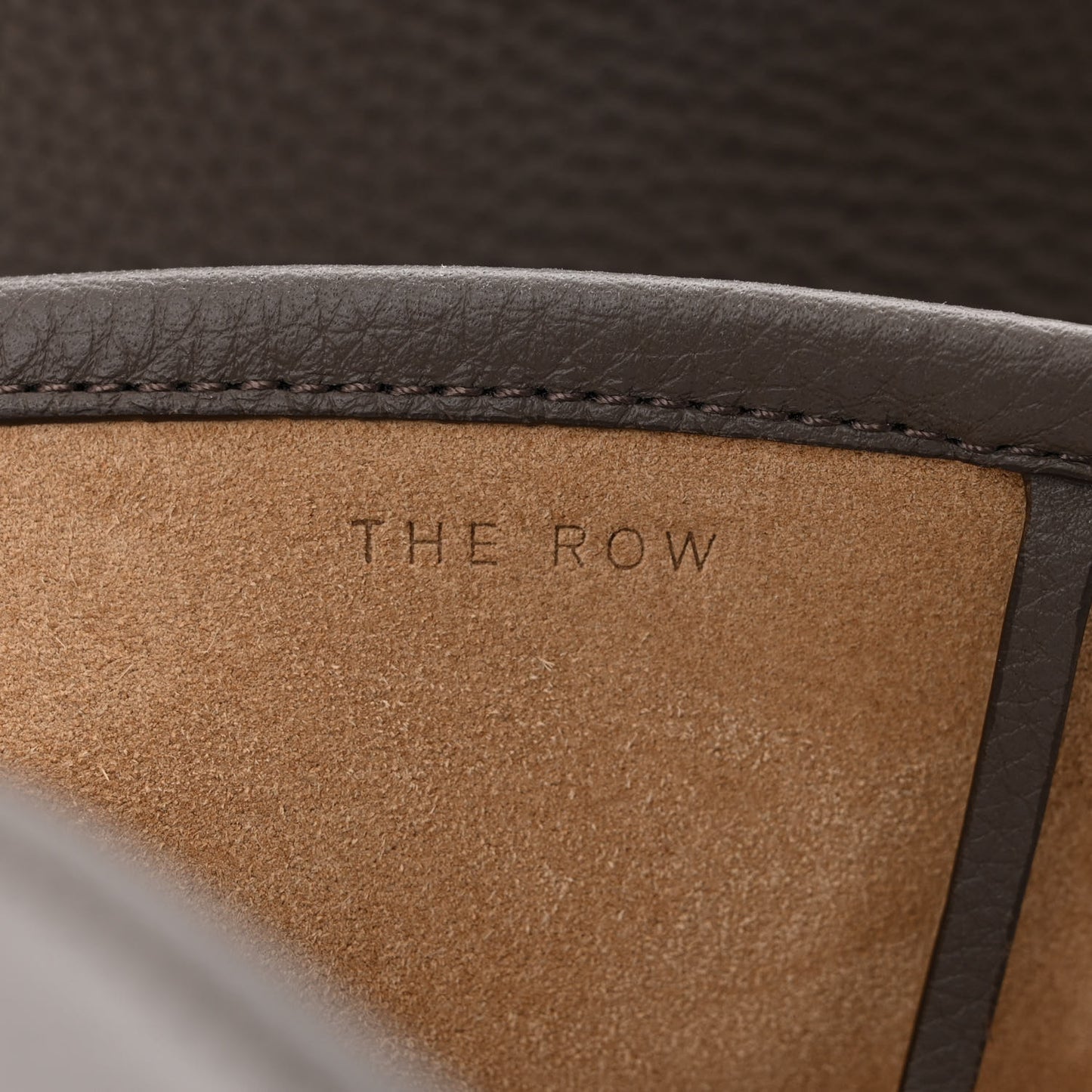 Grained Calfskin Medium N/S Park Tote Elephant