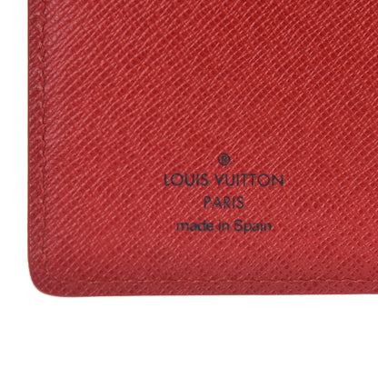 Louis Vuitton Epi Small Ring Agenda Cover Castillan Red 6 of 7
