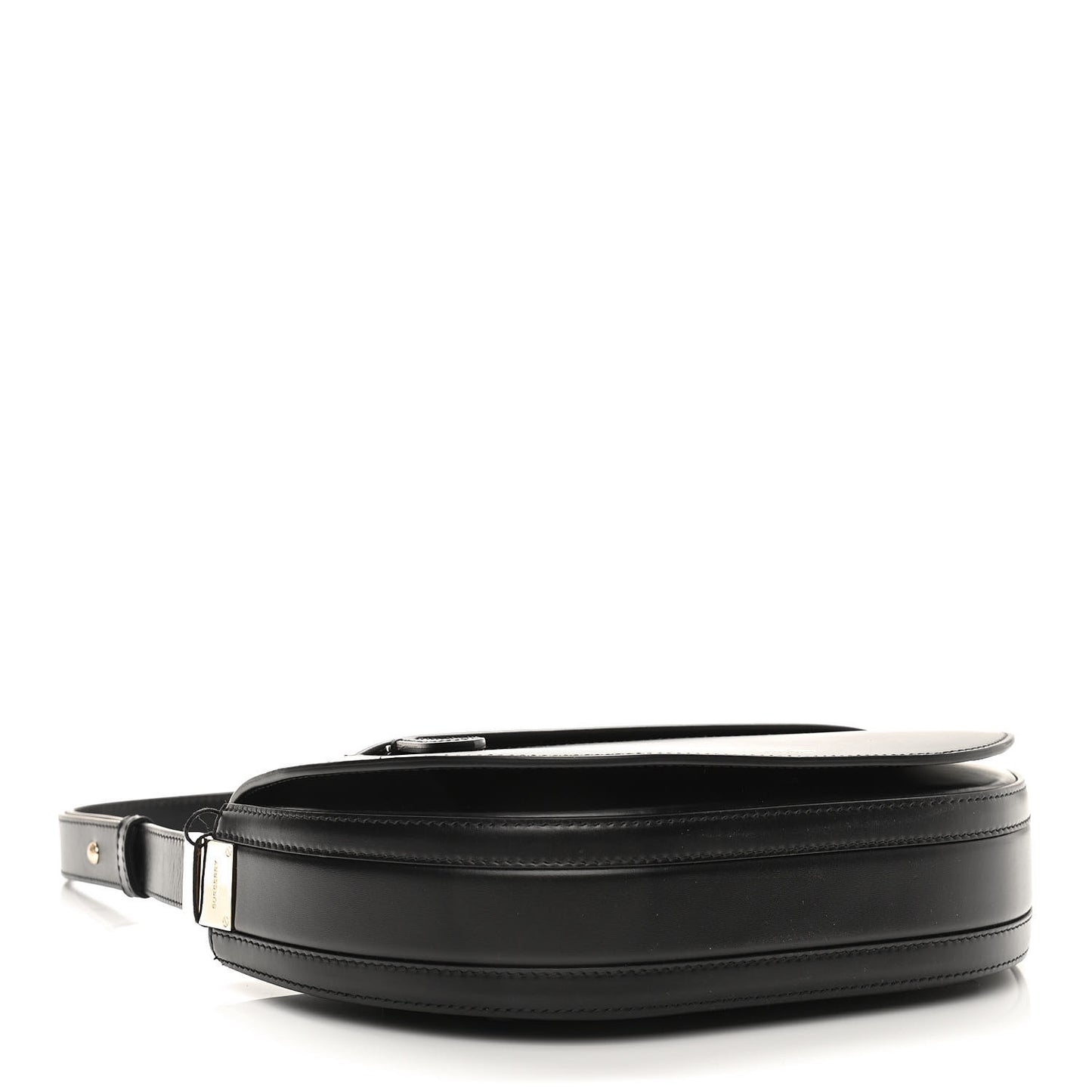 Calfskin Small Olympia Shoulder Bag Black