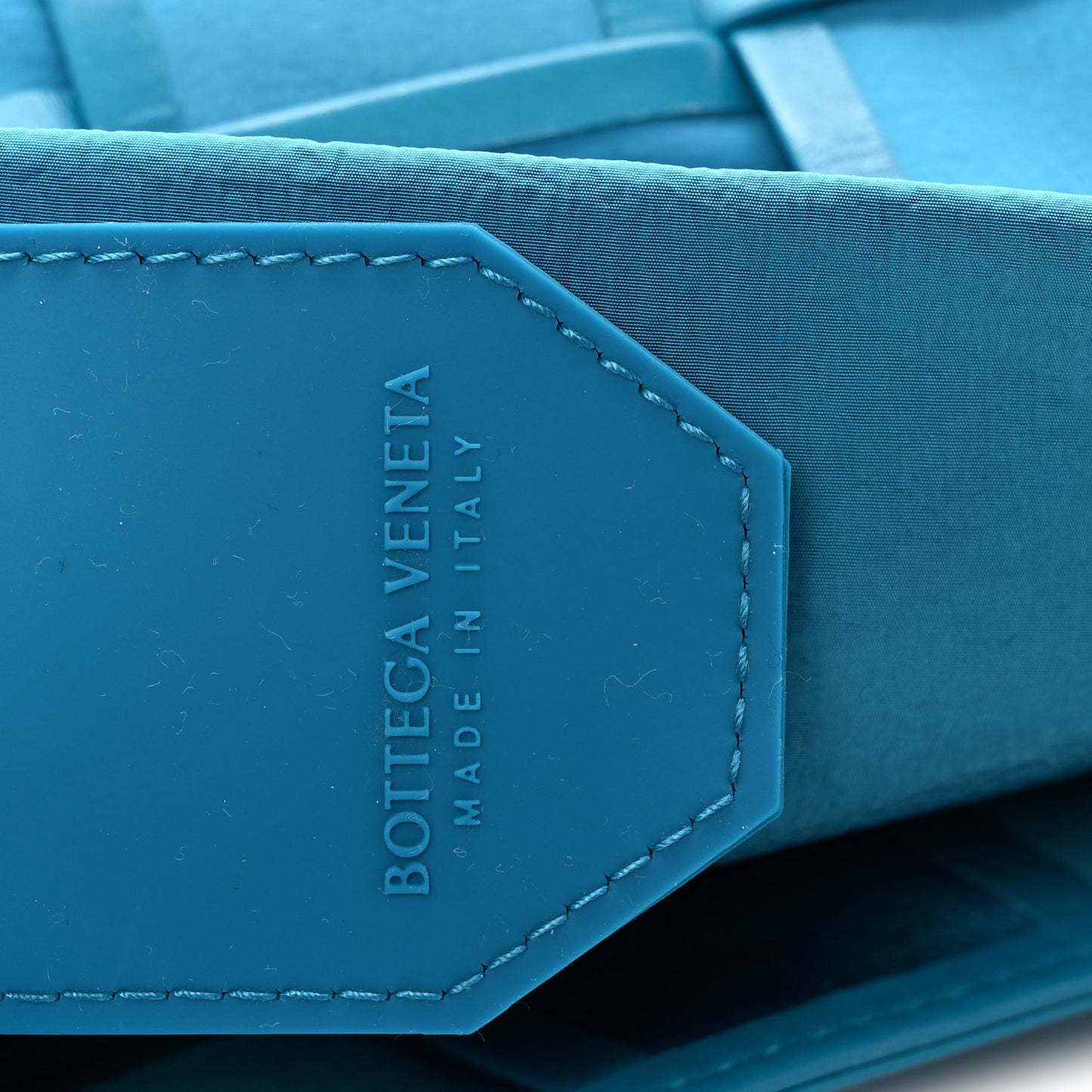 Paper Calfskin Maxi Intreccio Extra Mini Cassette Crossbody Bag Blue