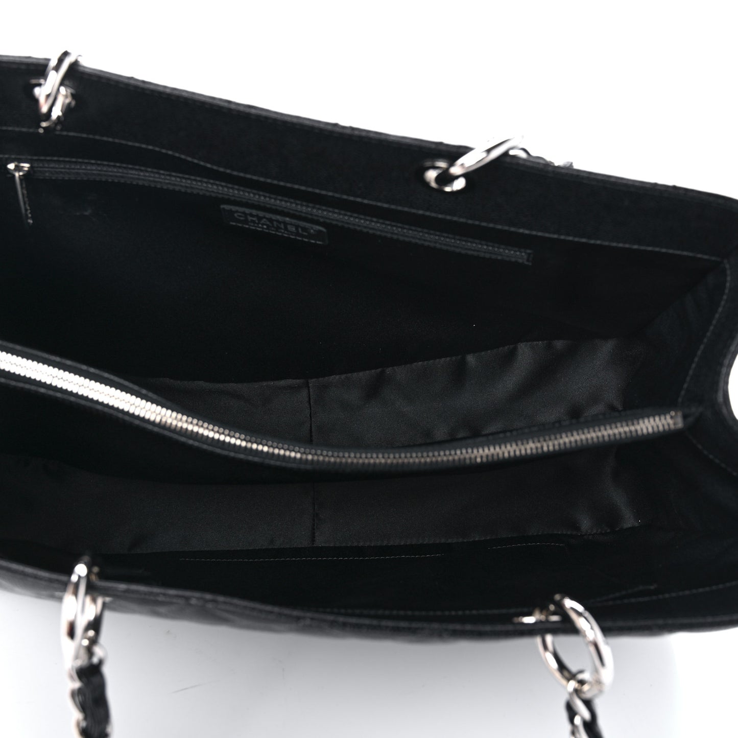 Caviar Quilted XL Grand Shopping Tote GST Black