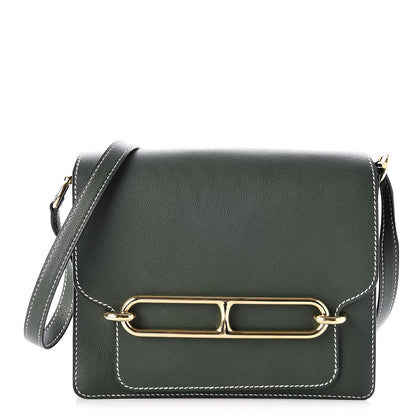 Hermes Evercolor Sac Roulis 23 Vert Anglais 1 of 5