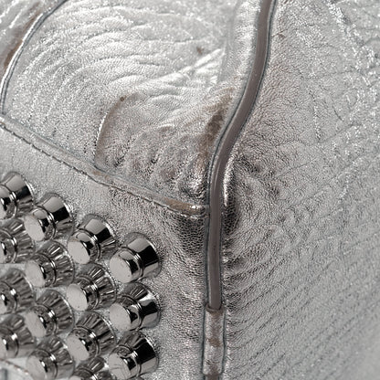 Alexander Wang Metallic Pebbled Lambskin Rockie Rhodium Silver 11 of 17