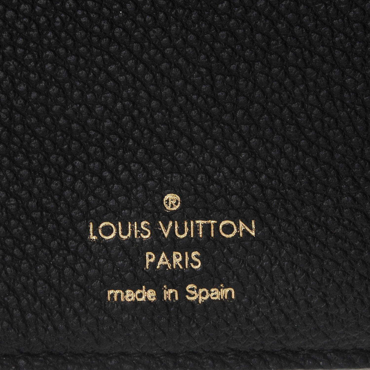 Louis Vuitton Monogram Pallas Compact Wallet Black 6 of 7