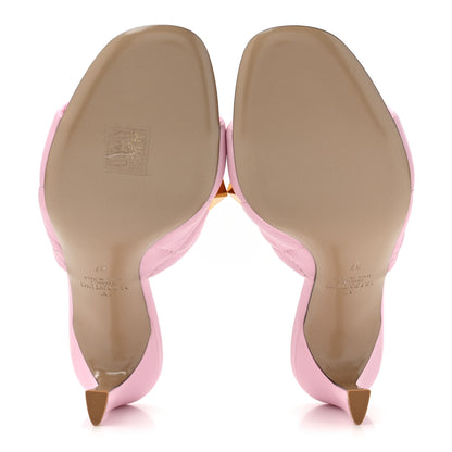 Valentino Garavani VALENTINO GARAVANI Nappa Quilted Roman Stud 65mm Slide Sandals 37 Giacinto 5 of 8